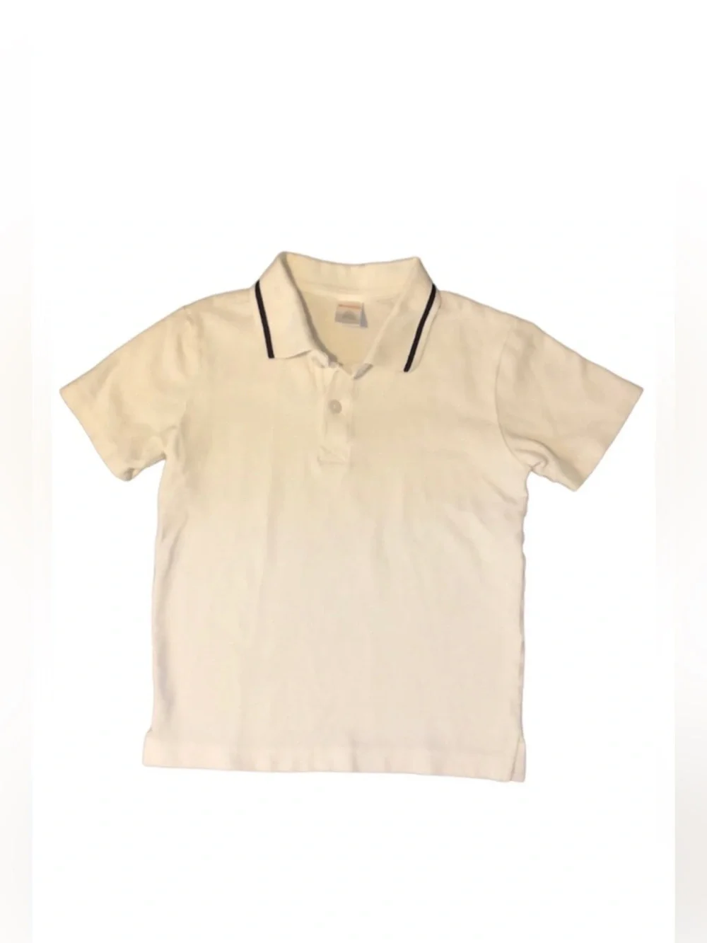 Gymboree White Short Sleeve School Uniform Collared Shirt Size 6